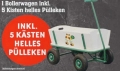 COUPON:  Exkluisver Bollerwagen + 5 Kisten Pülleken