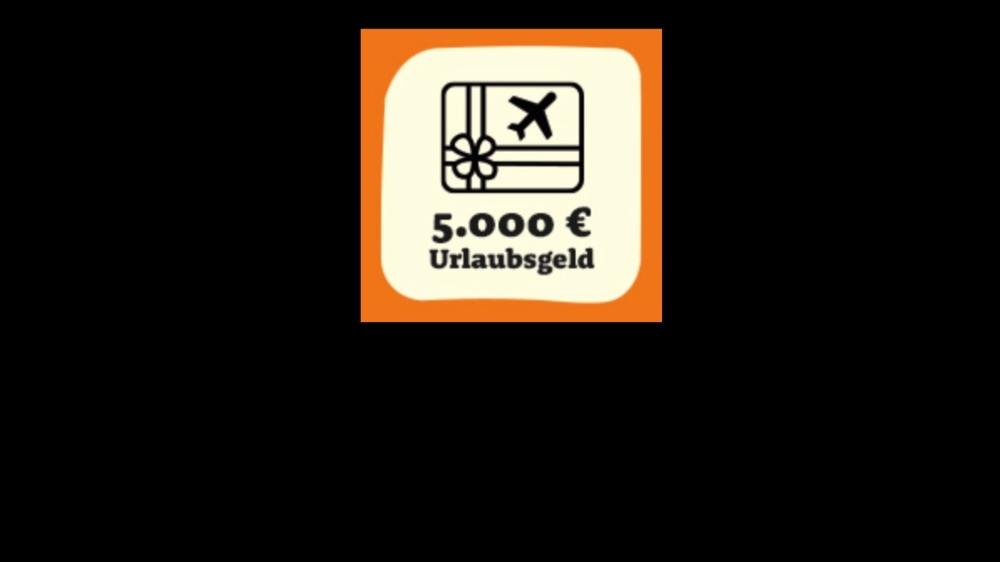 5.000 &euro;uro Urlaubsgeld  °  100x NINJA Air Fryer  °  1000x Gewürzsalz