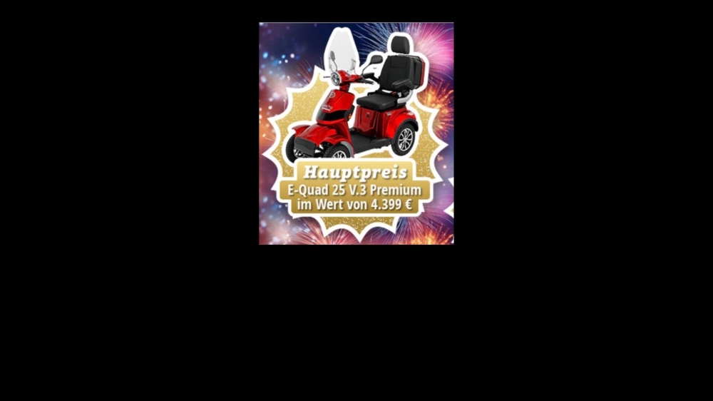 Premium-Quad im Wert von 4.399 €uro ° Bargeld ° Einkaufsgutscheine uvm.