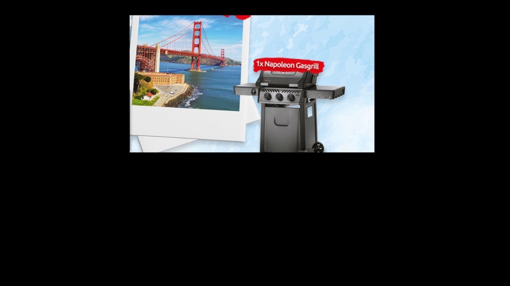 USA-Reise im Wert von 8.000 &euro;uro, LG Fernseher, GasgrillStation uvm.