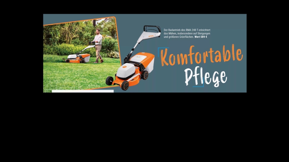 Komplettes STIHL Akku-Gartenpflege-Paket im Gesamtwert von 1.228 &euro;uro
