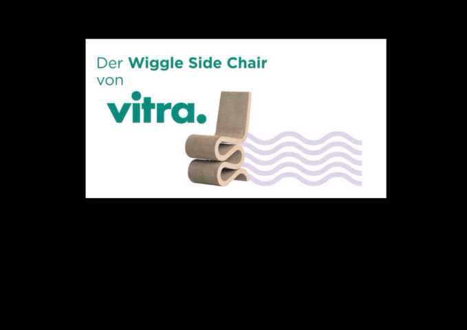 Designstück: Wiggle Side Chair