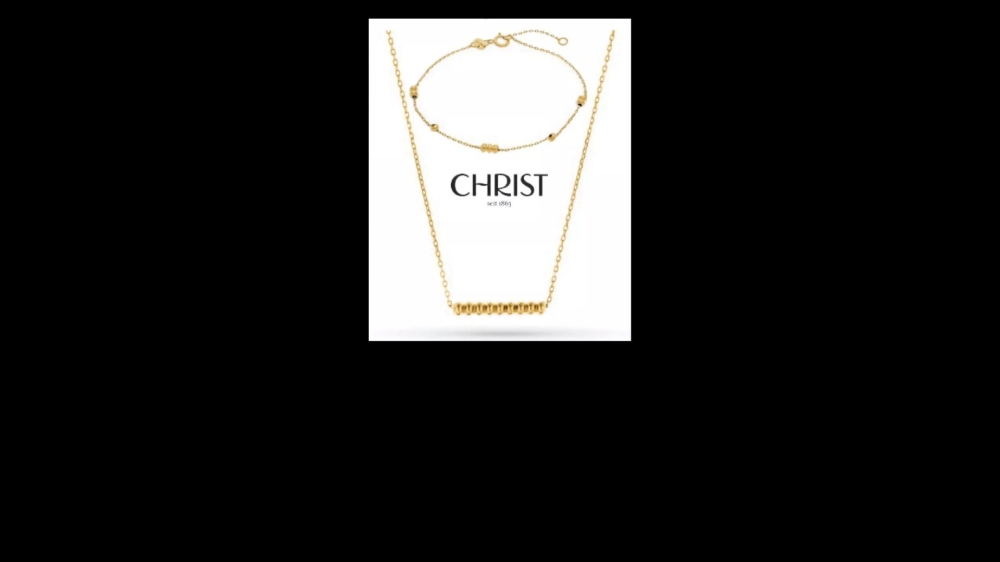 Gold-Schmuckset von JUWELIER CHRIST