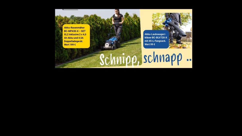 2x Akku-GartenGeräte-Paket von SCHEPPACH (Gesamtwert: 1.272 €uro)