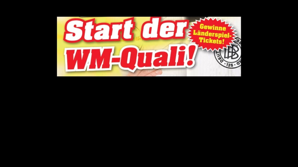 WM Quali  !!! Tickets für die Deutsche Nationalmannschaft