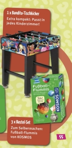 Tischkicker--Kinotickets--Plsch-Wstenfuchs----Fussball-Flummis