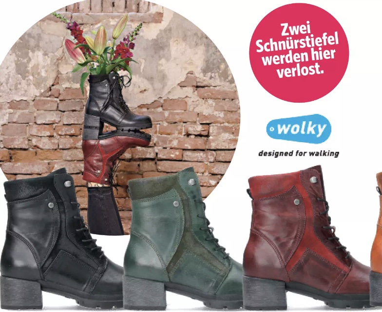 Bild 1 von 2 Paar coole Schnürstiefel von wolky (Gesamtwert: ca. 480 €uro)