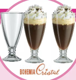 Bild 1 von 12x edle Eiskaffee-Gläser für heiße Tage