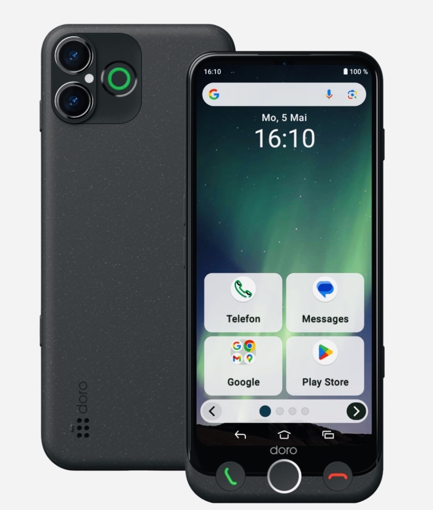 Bild 1 von 2x Smartphone DORO AURORA A30 mit einfacher Bedienung!