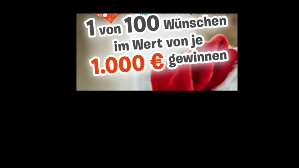 Bild 1 von 100 Wünsche im Wert von je 1.000 €uro