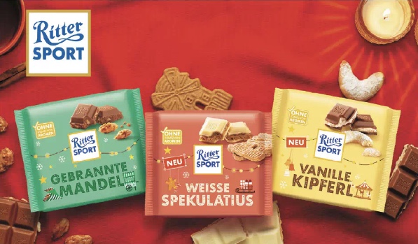 Bild 1 von 10 süße Schoko-Pakete von Ritter Sport (Wintersorten)