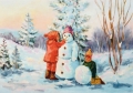 Malerische Weihnachten