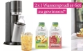 2 komplette Wassersprudler-Sets DUO von SODASTREAM + Extra