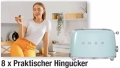 8x Retro-Toaster von SMEG