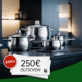100 WMF-Gutscheine im Wert von je 250 &euro;uro