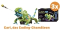 3x Coding-Chamäleon von KOSMOS