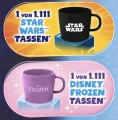 je 1.111 sehr exklusiven STAR WARS + DISNEY Tassen