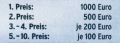 Super viel Bargeld !!! (2.500 &euro;uro)