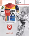 2x Retro-Radtrikot von Eddy Merckx (Sammlerstück)
