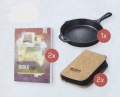Mini-WerkzeugSets + Gusseisenpfanne