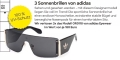 3 stylische Sonnenbrillen von ADIDAS (Wert: 540 €uro)